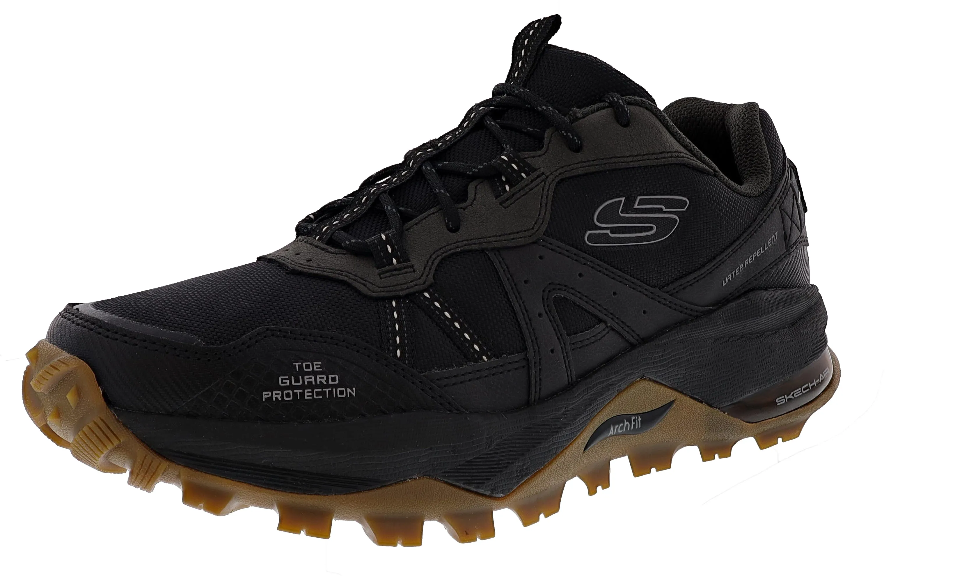 Comfortable Insole Craftsmanship Skechers Men's Arch Fit Trail Air Water Repellent Trail Running Shoes