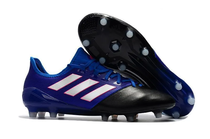 Cool Down Pro Flex Adidas ACE Series FG Soccer Cleats Shoes Blue Black White