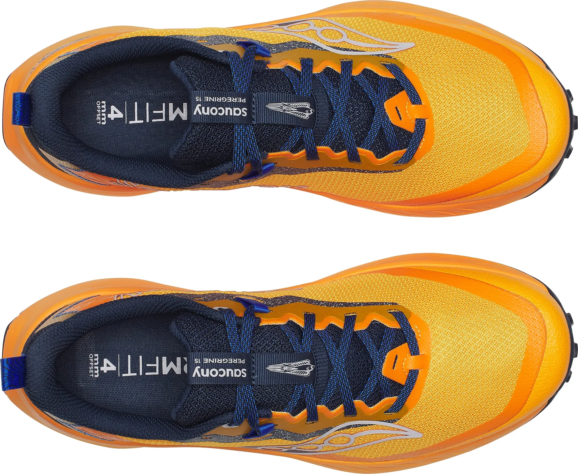 Saucony Peregrine 15 Mens Trail Running Shoes - Orange Torsional Rigidity Enhancer