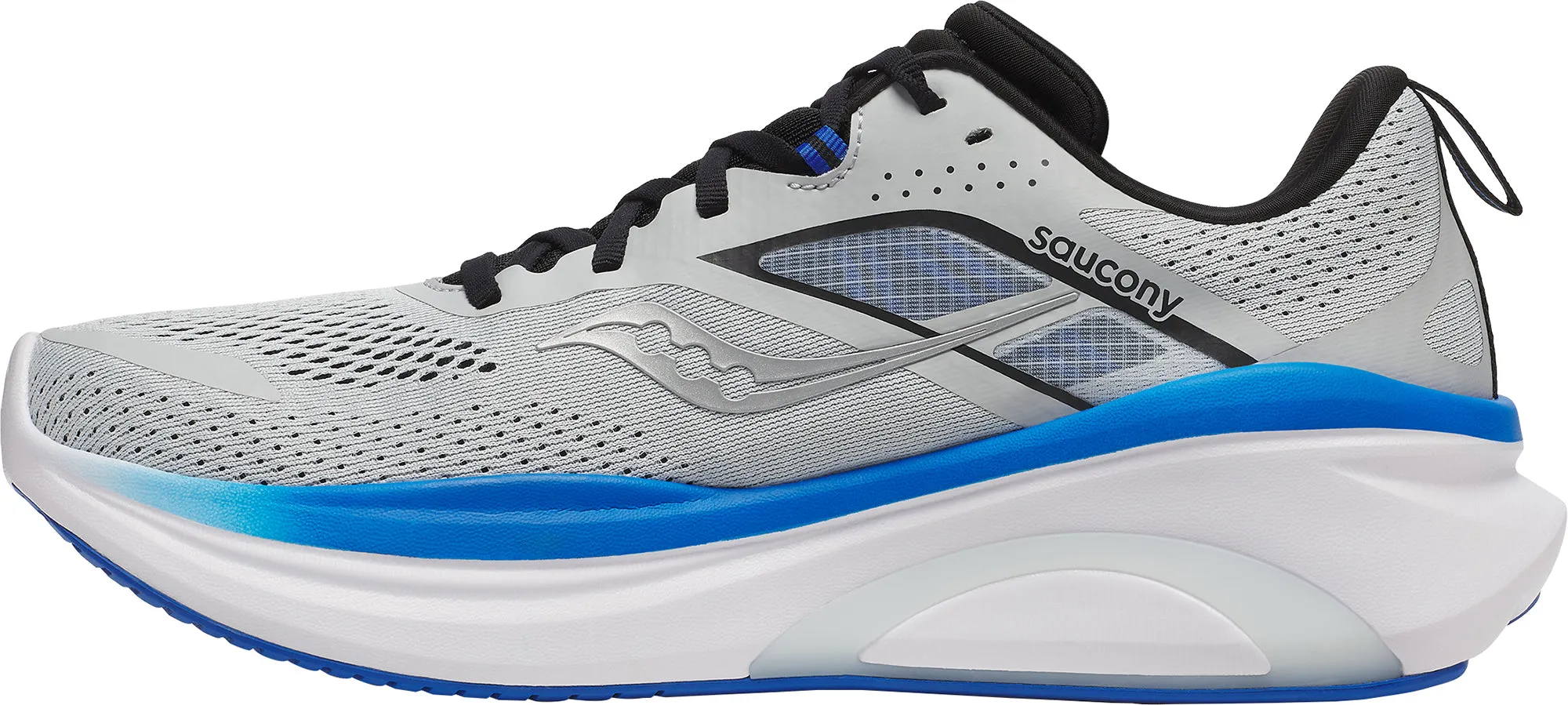 weekday running shoes mid - top cut Saucony Omni 22 Mens Running Shoes - Grey