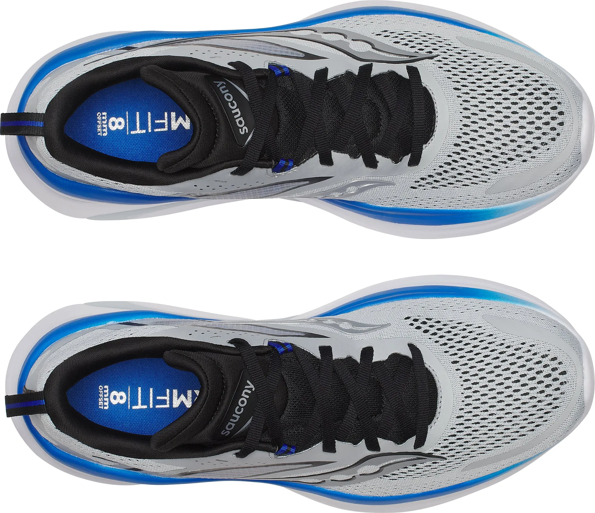 slip - on - design shoes Saucony Omni 22 Mens Running Shoes - Grey