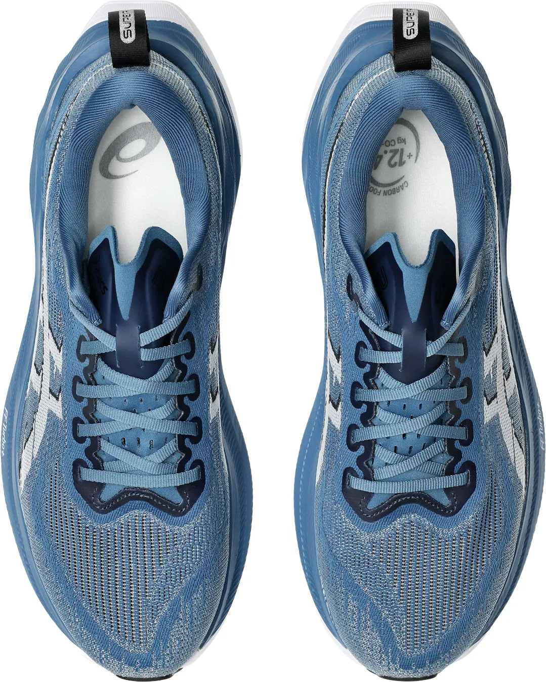 Asics SuperBlast 2 Mens Running Shoes - Blue arch - supported running wear Cushion Support