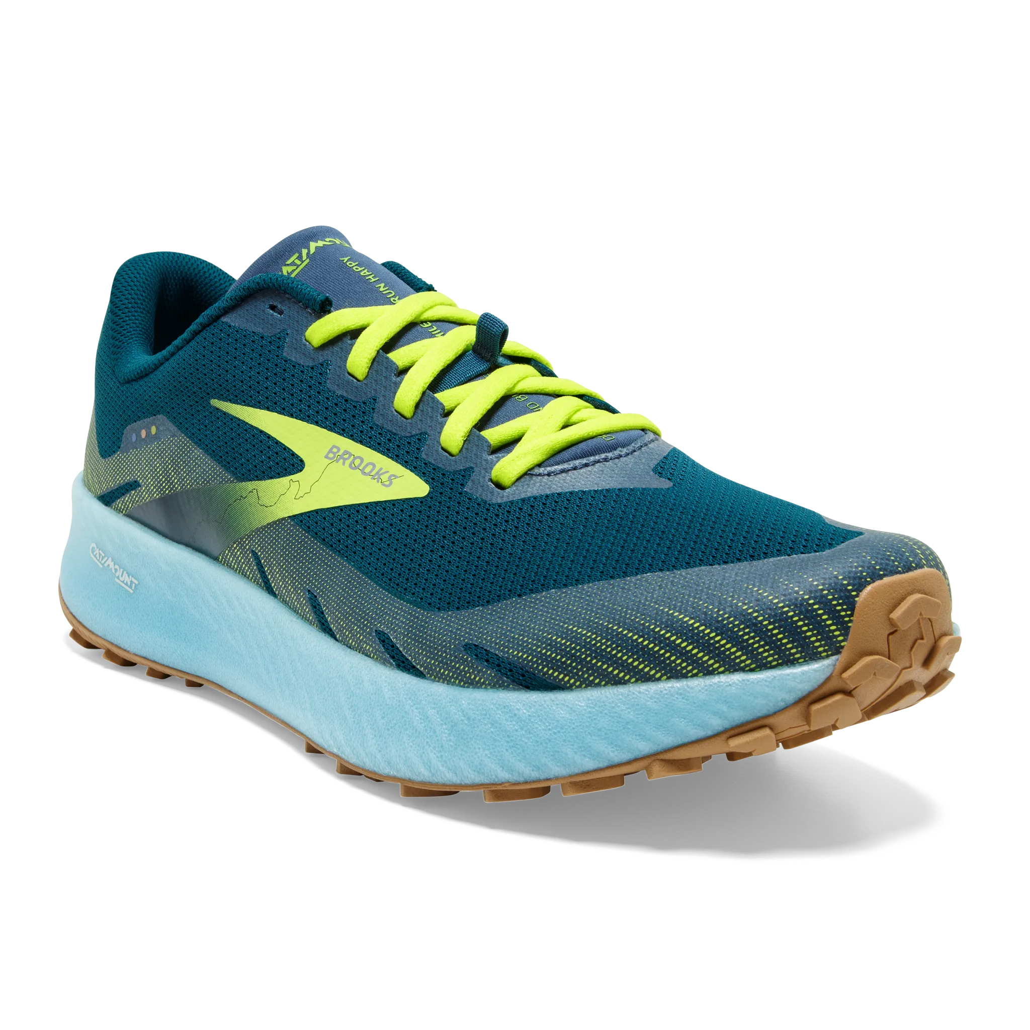 Rockered Geometry running in cities Men's Catamount