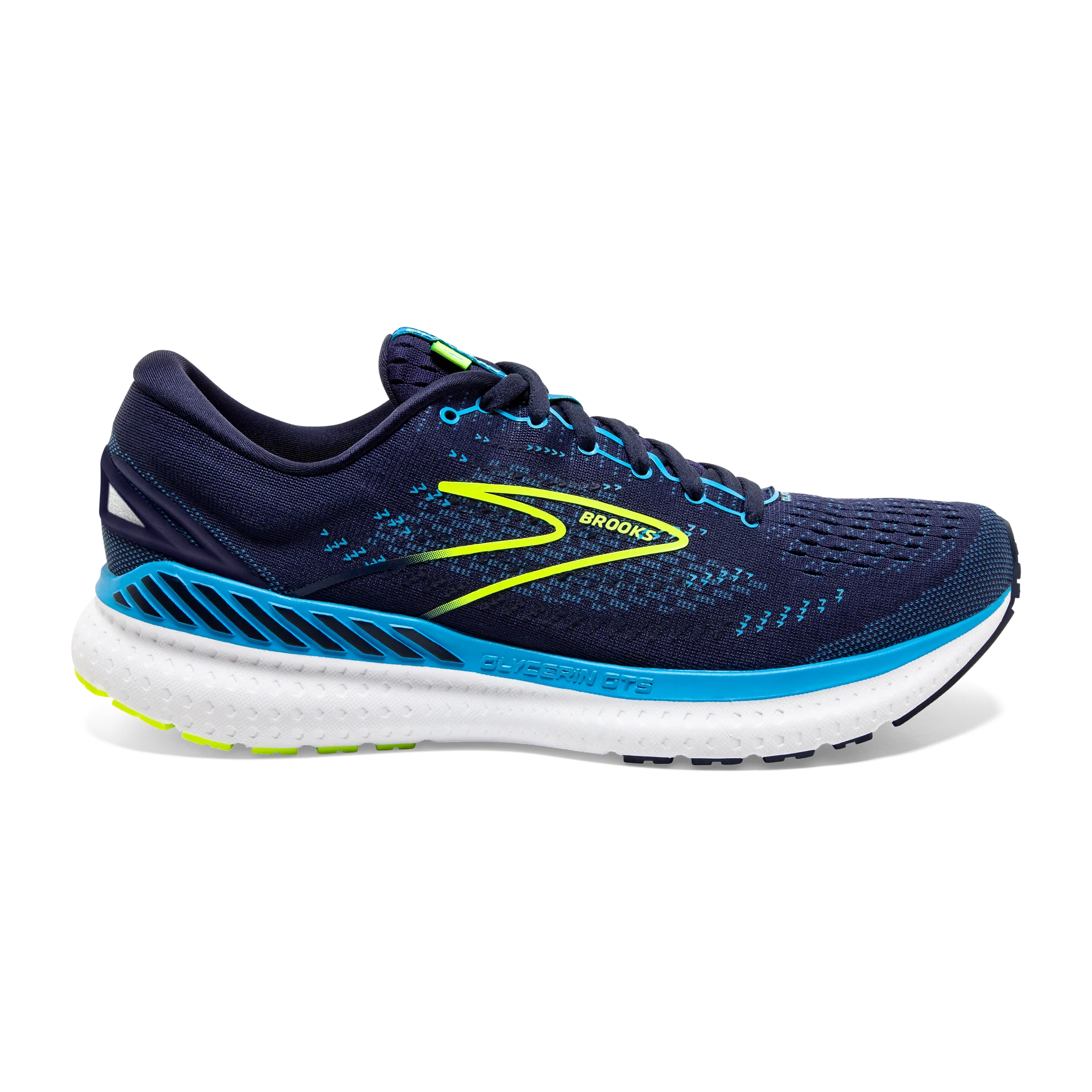 Impact Resistant Heel Cup solid colored shoes Men's Glycerin GTS 19