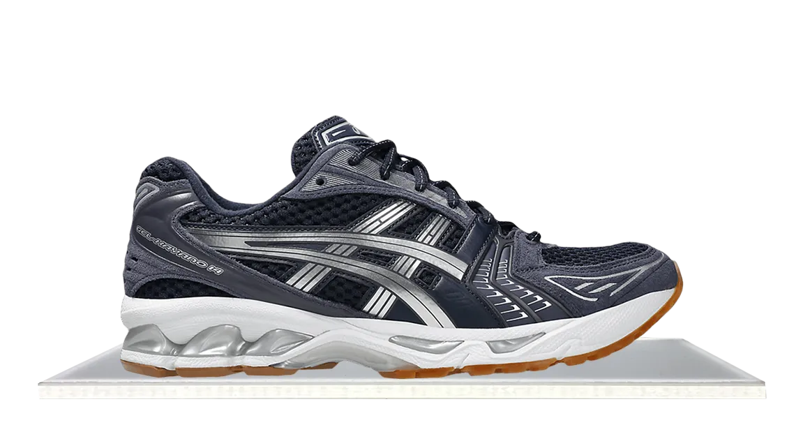 lace - up shoes ASICS Gel-Kayano 14 A.P.C. Midnight Indigo Fog