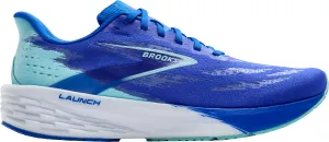 running on beaches Brooks Launch 11 Mens Running Shoes - Blue