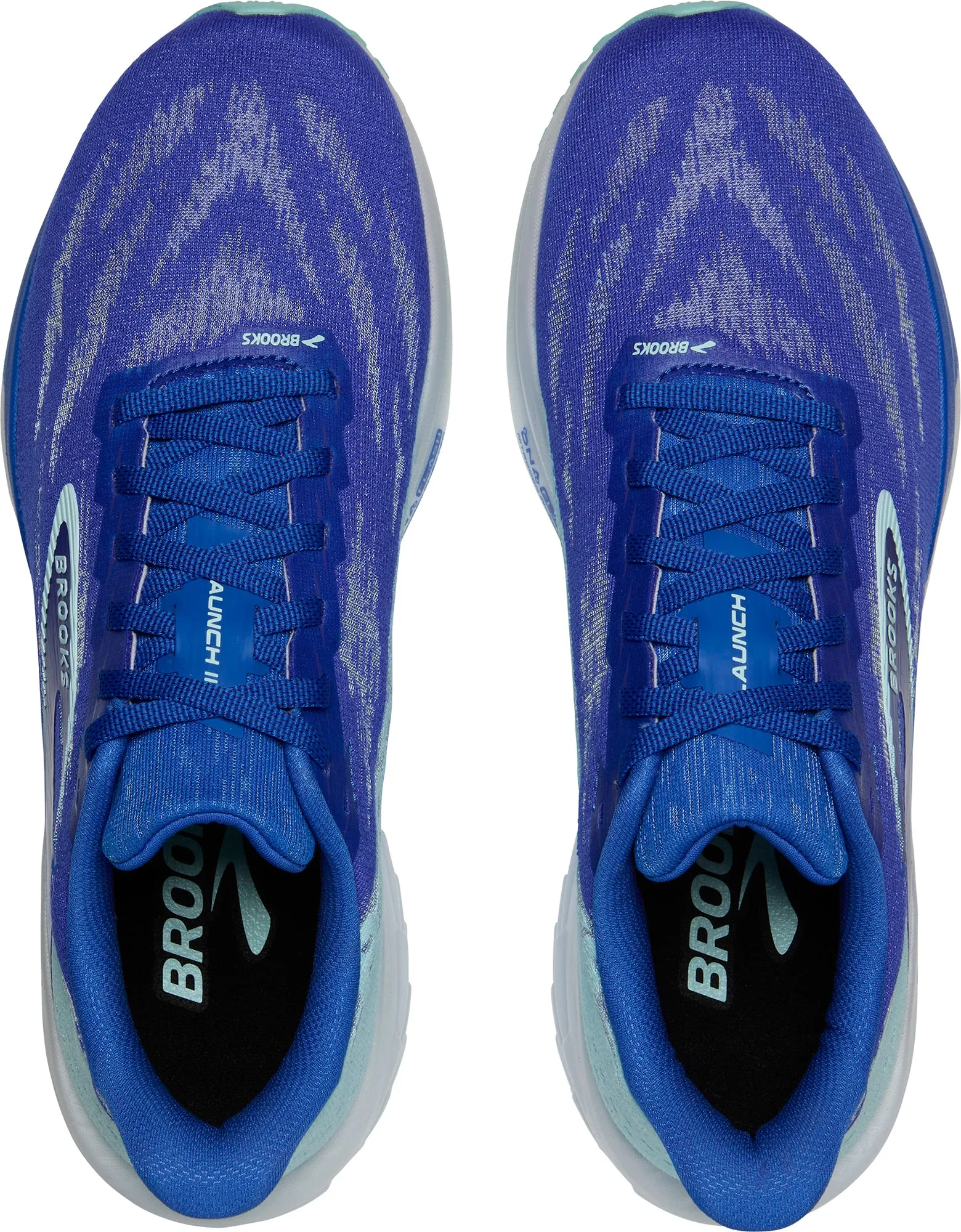 Heart Rate Monitoring professional athlete shoes Brooks Launch 11 Mens Running Shoes - Blue