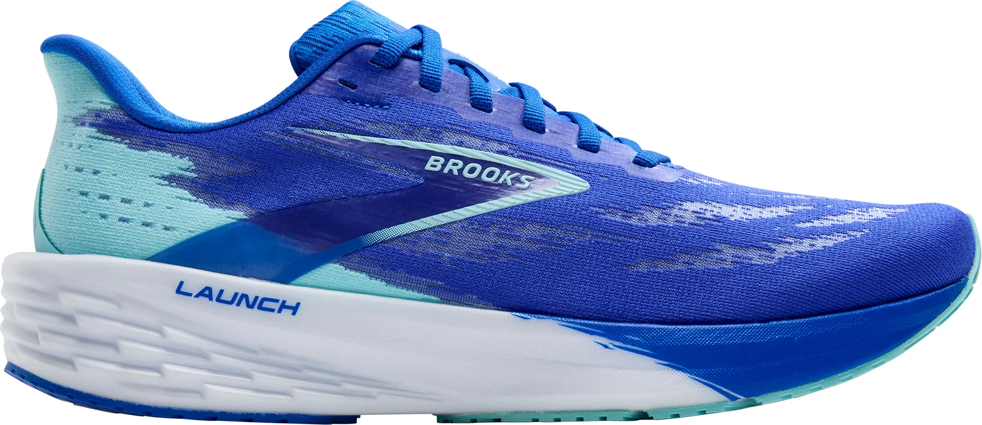 running on beaches Brooks Launch 11 Mens Running Shoes - Blue