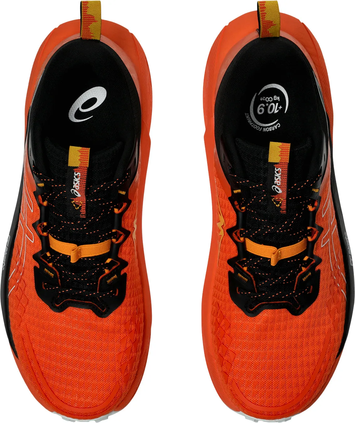 early morning running Cushioned Midsole Support Asics Gel Trabuco 13 Mens Running Shoes - Orange