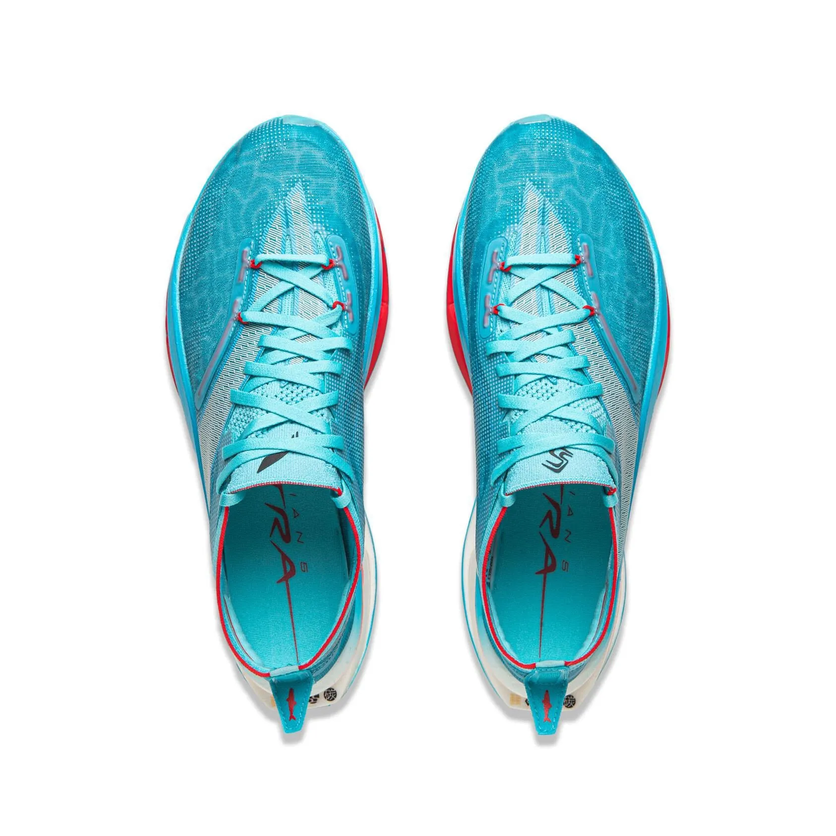 ??Men??Li-Ning Feidian 5 Ultra Marathon Running Shoes - Deep Sea Speed Shark Comfortable Flex