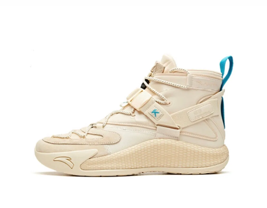 Anta Men??s Kt5 Disruptiv "Flying Desert" High Rebound EVA Foam Grip Agility Shoes