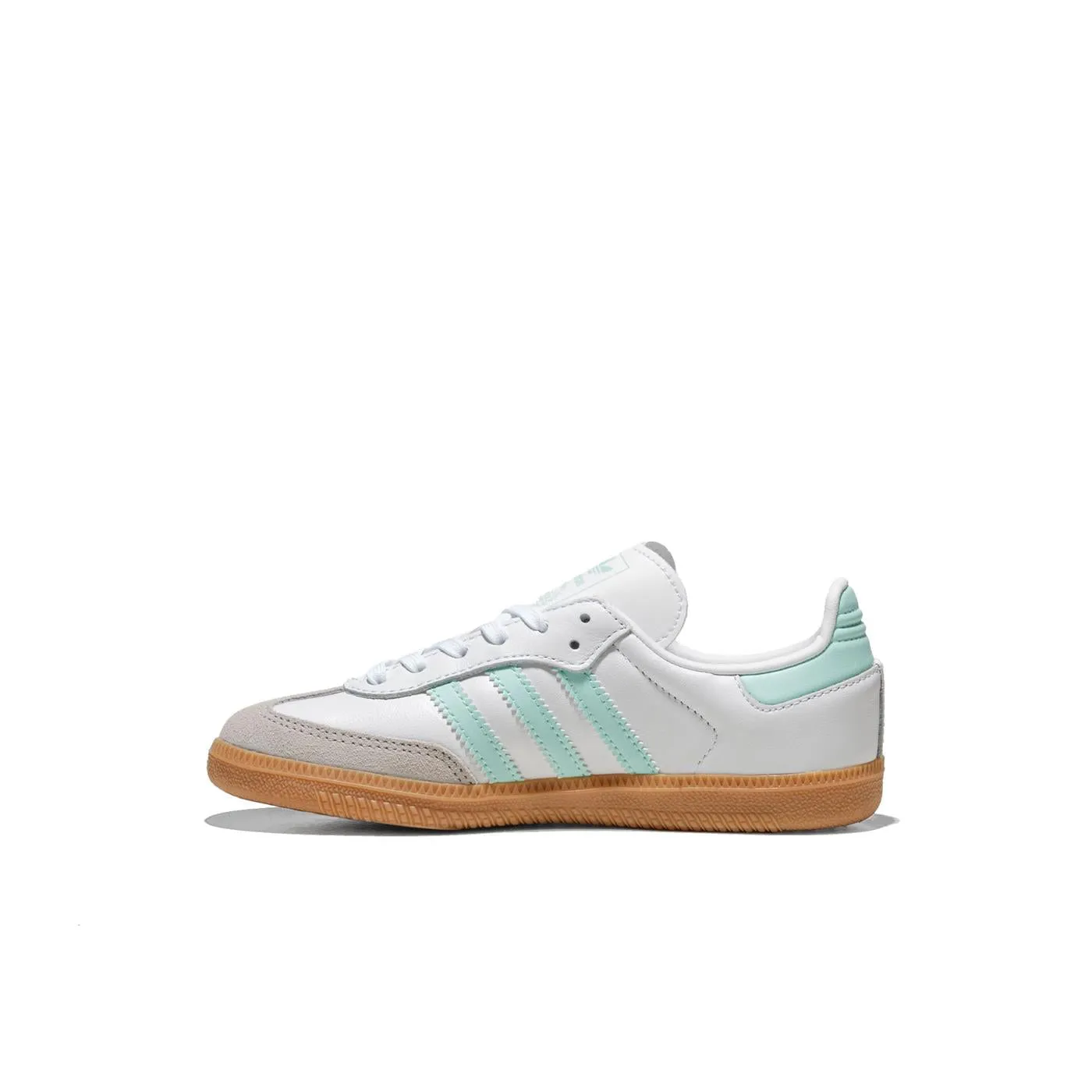 Adidas Originals Samba OG C Ftwr White/Semi Flash Aqua Practical Footwear Water Resistant Construction