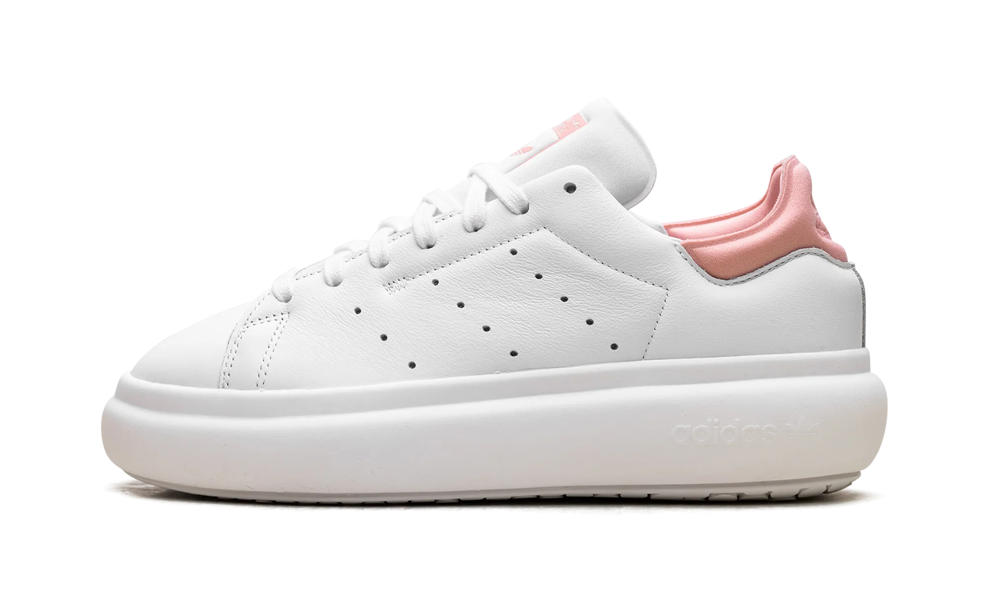 Travel Snap Game Day Stan Smith Platform WMNS "White Semi Pink Spark"