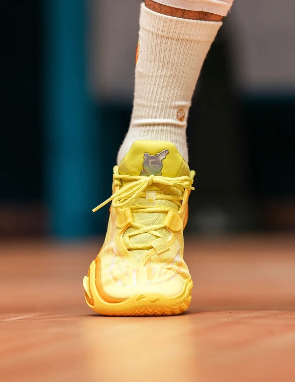 Springy foam Li-Ning Wade All City 11V2 - Lemon Yellow