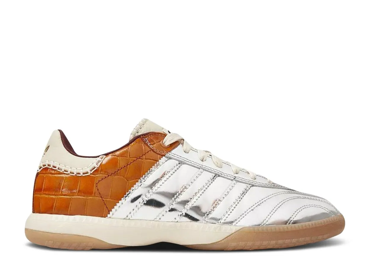 Adidas Samba Millennium Wales Bonner Silver Metallic Yellow Croc Daily Routine