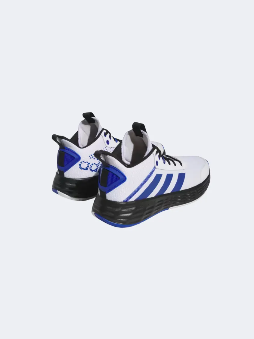 Adidas Ownthegame 2.0 Men Basketball Shoes White/Blue/Black Smooth ride