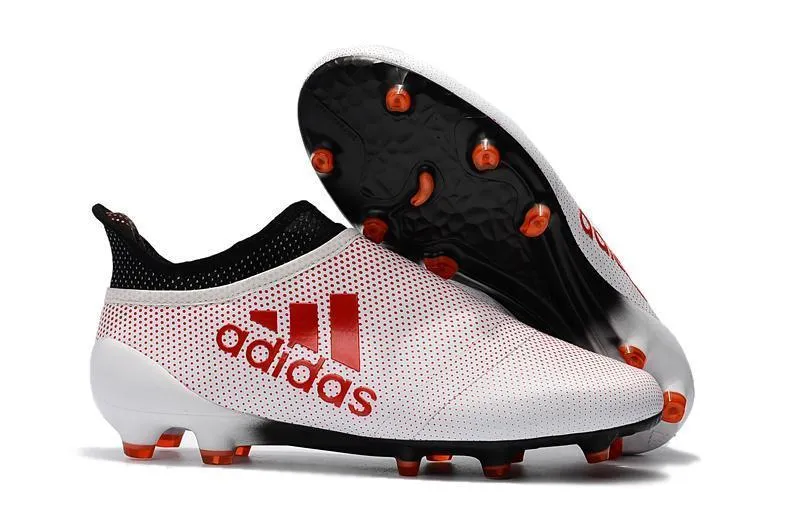 Step Stability New Adidas X Series FG Soccer Cleats Shoes White Red