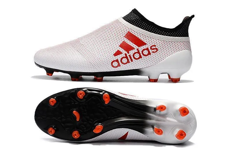 New Adidas X Series FG Soccer Cleats Shoes White Red Advanced Fit Match Control