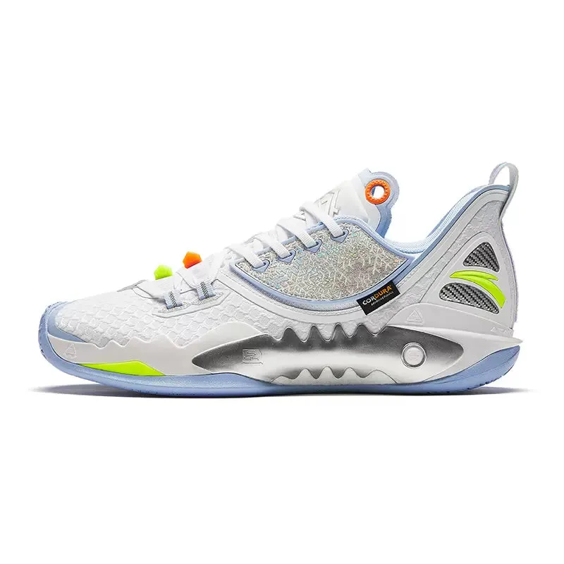 Jump Lock Support Breathable Tongue Construction Anta Shock Wave 5 V2 - Christmas