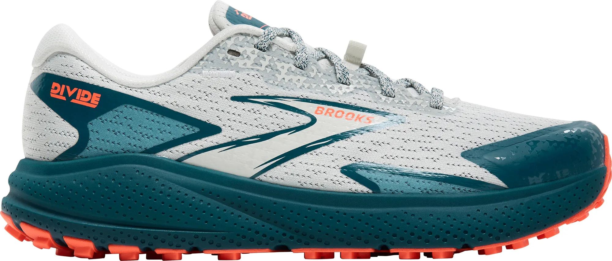 Brooks Divide 5 Womens Trail Running Shoes - Blue straps