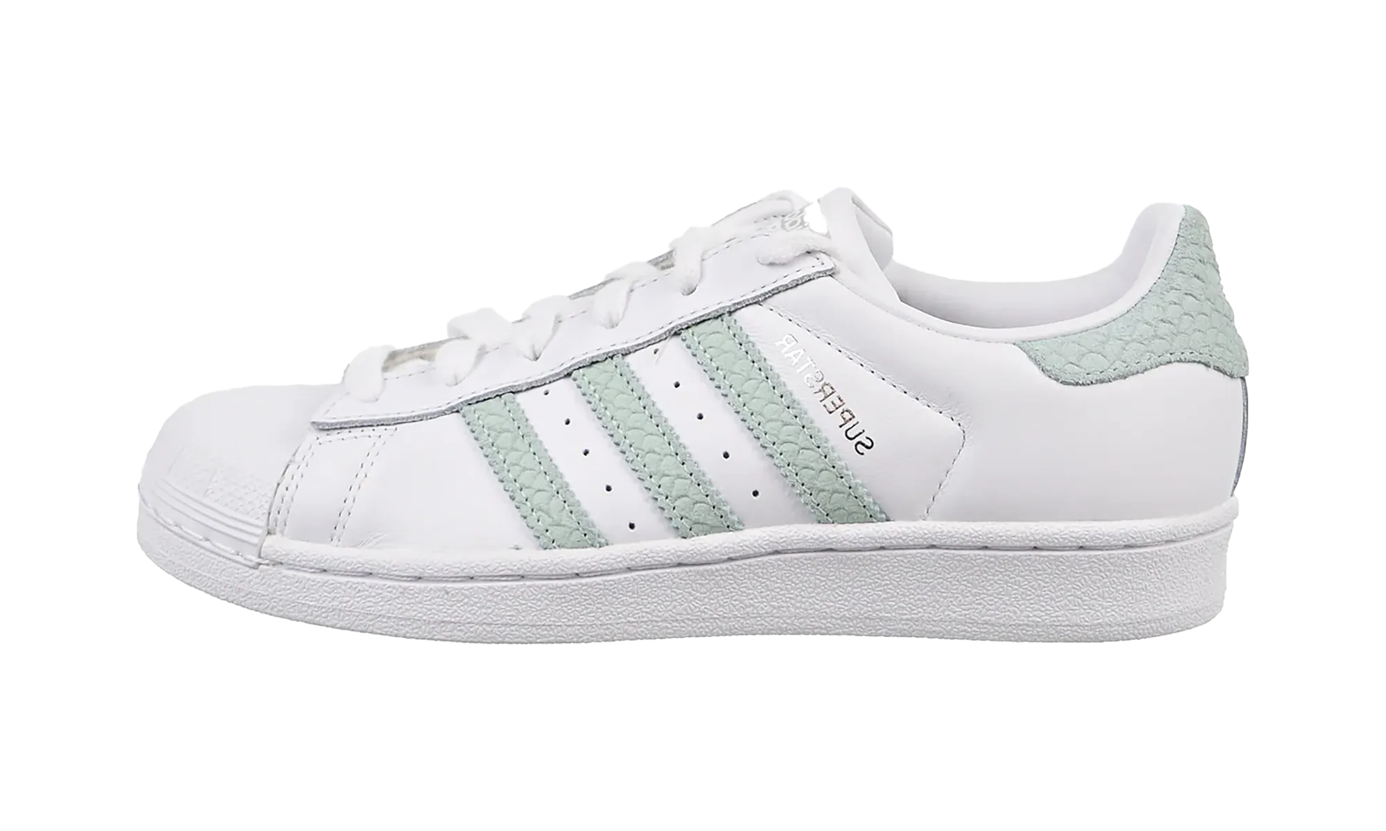 Superstar WMNS "White Ash Green" Dusk Step