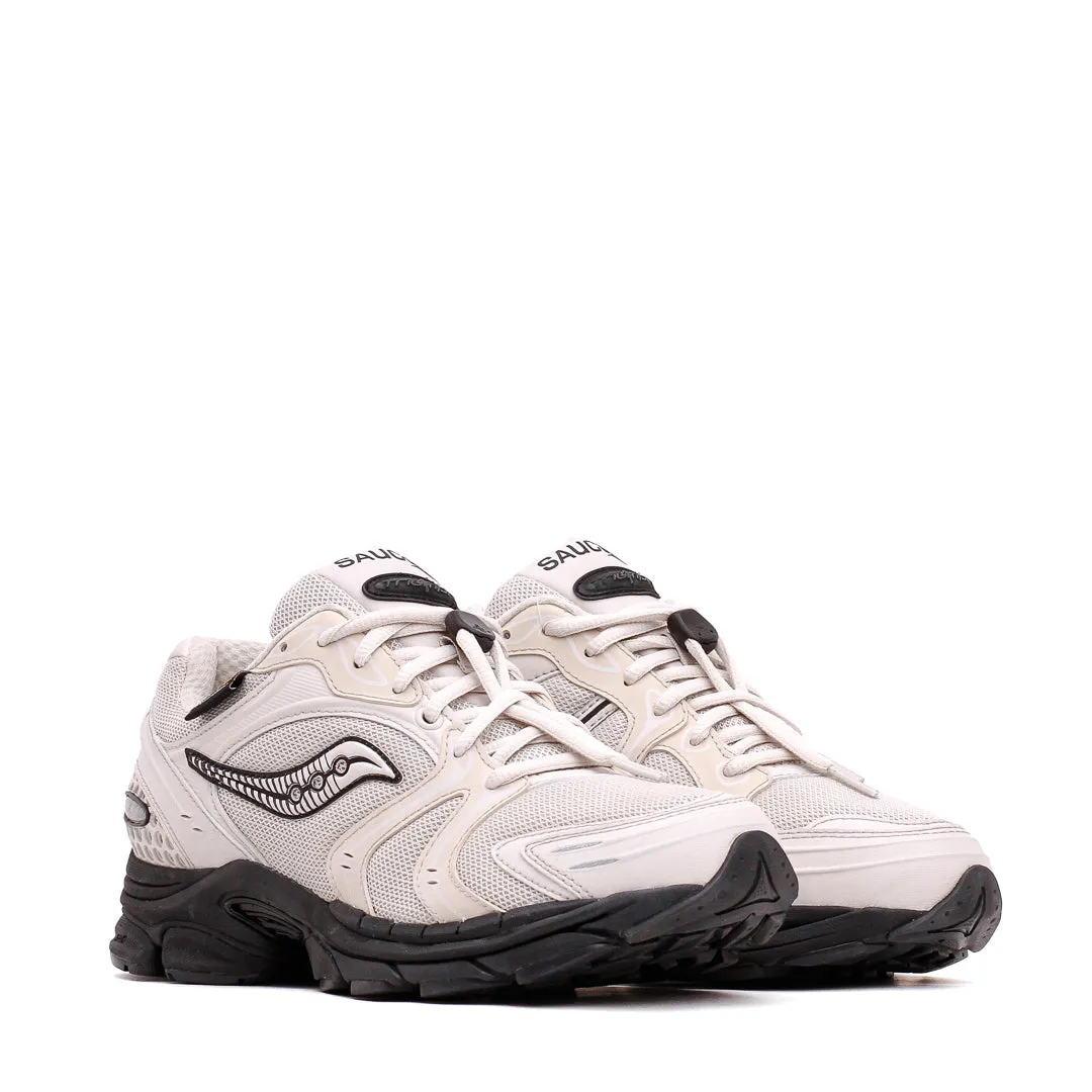 Saucony Men ProGrid Triumph 4 Gorpcore White Sand S70758-4 rocky shoes toe - spring running shoes