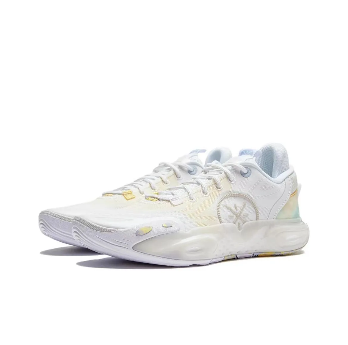 Comfortable bend Classic Look Li-Ning Wade All City 12 - White