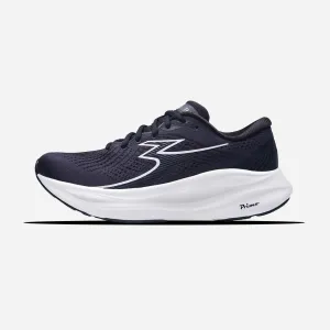 textured - finish shoes high - top style 361-VENTUS: Black/White