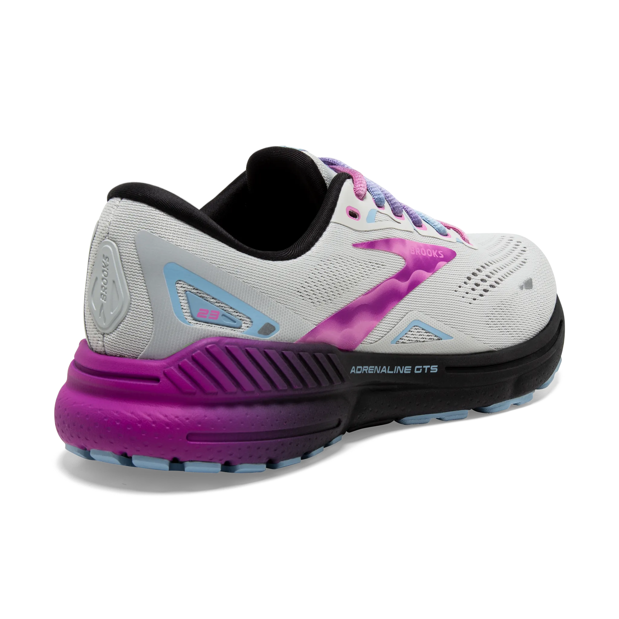 Women's Adrenaline GTS 23 running in a rainforest area shoes