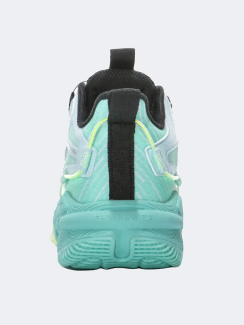 Erke Gs Boys Basketball Shoes Blue/Green/White Hot Pick