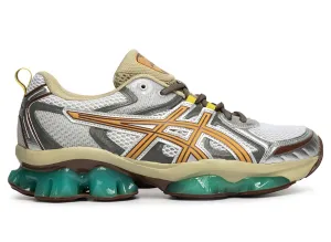 Asics Gel-Quantum Kinetic 'White / Khaki' lace - up running option