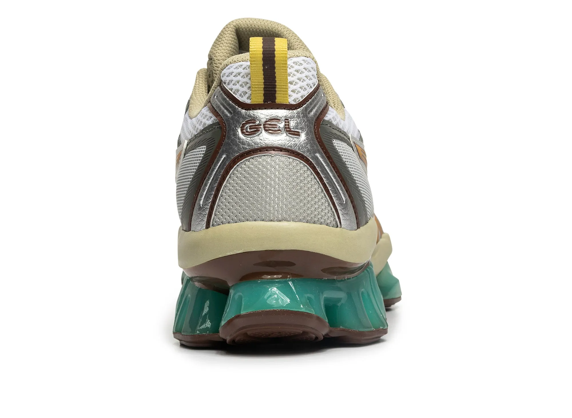 long - jump running shoes Ankle - collar Asics Gel-Quantum Kinetic 'White / Khaki'