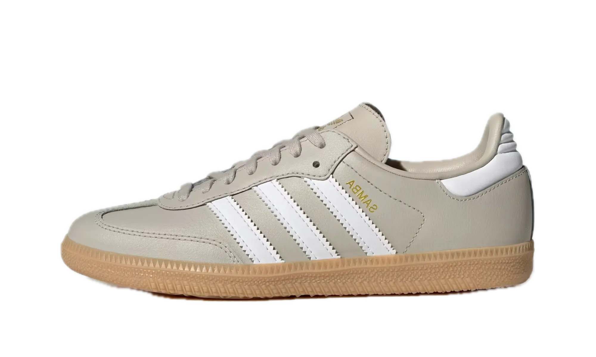 Samba OG GS "Beige Cloud White Gum" Supportive Fit