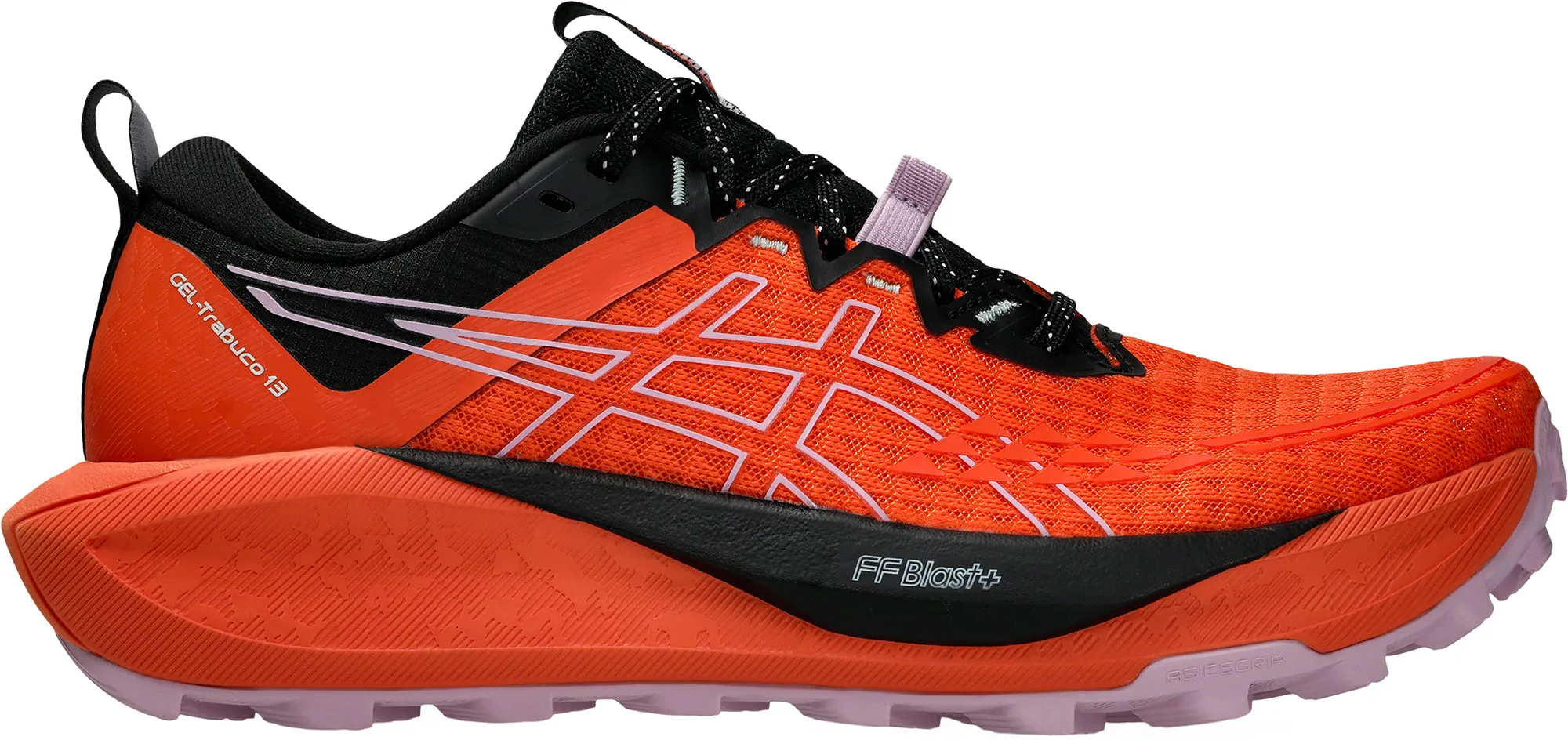 Asics Gel Trabuco 13 Womens Trail Running Shoes - Orange race day shoes