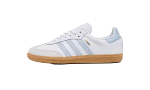 Samba OG J GS "White Halo Blue Gum" Reinforced School Style