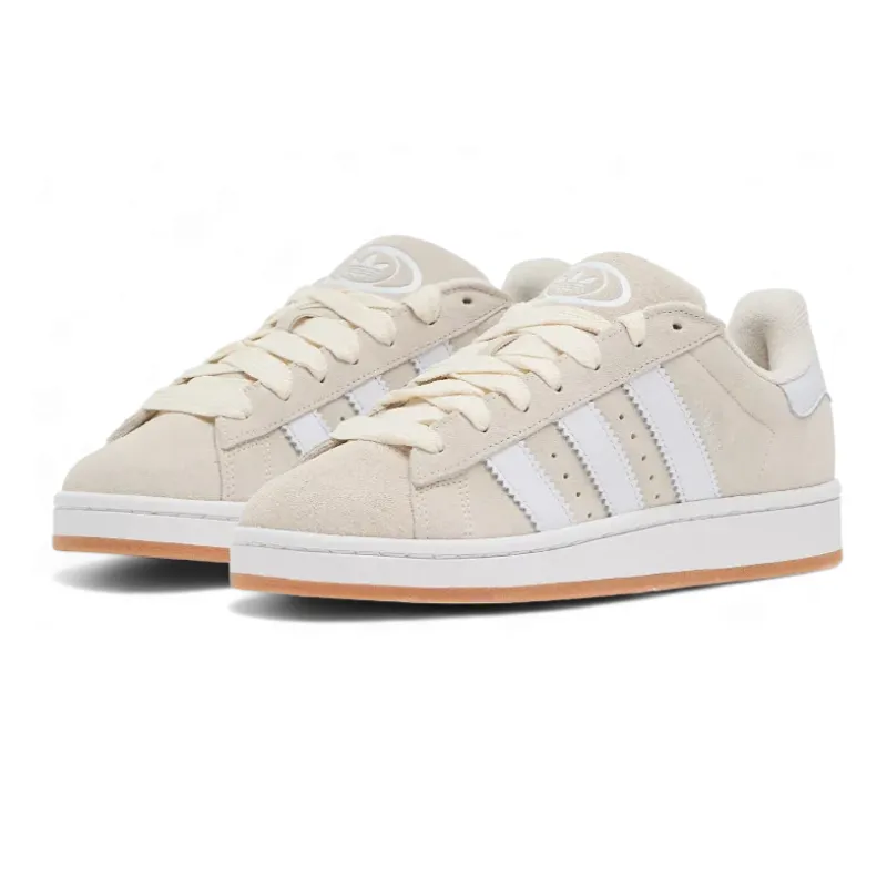 Modern Minimal Slip Off Adidas Campus 00s Wonder White Gum