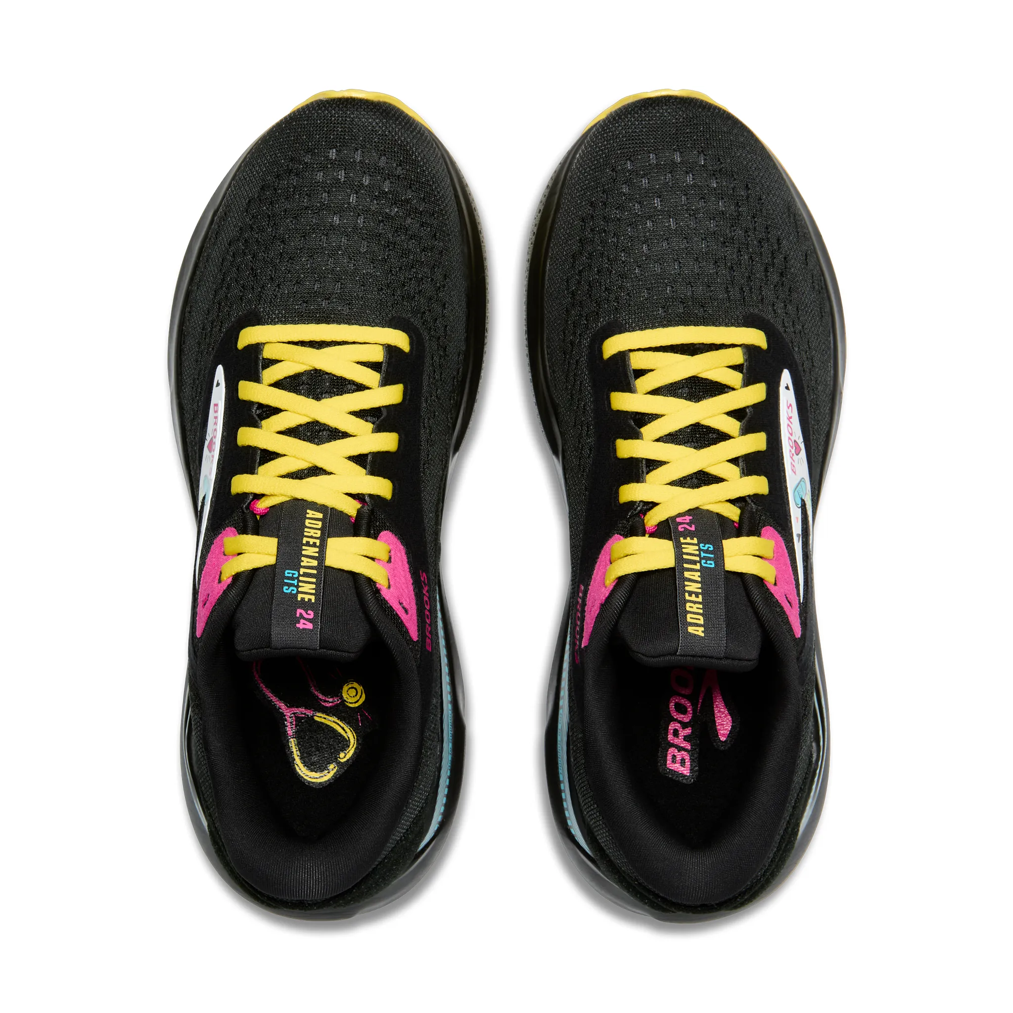 Women's Adrenaline GTS 24 sequin - decorated running wear Micro Adjustable Tongue