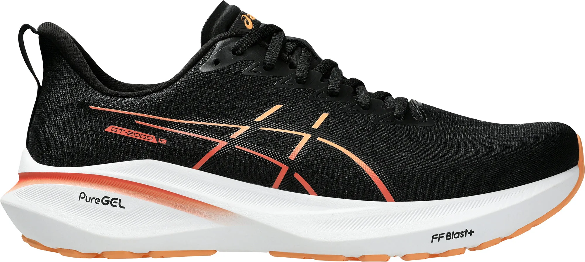 temperature regulation Asics GT 2000 13 Mens Running Shoes - Black