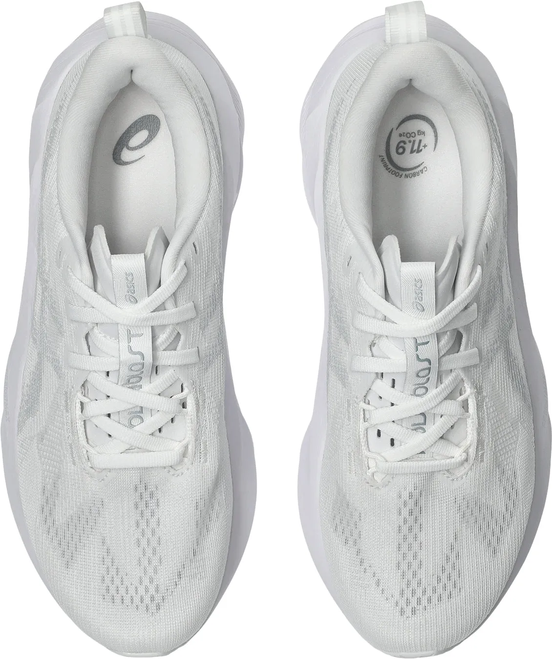 Asics NovaBlast 5 Womens Running Shoes - White Hip - support