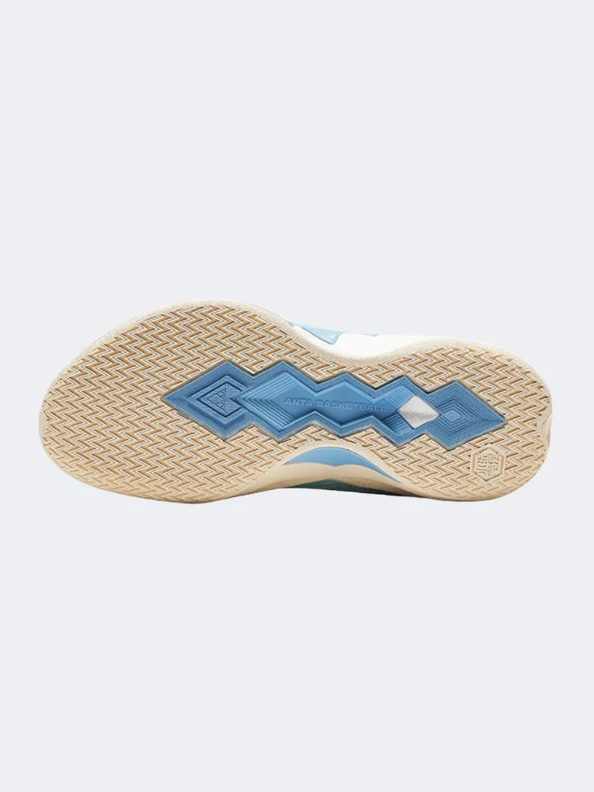 Arch support Anta Shock The Game Furious 1 Men Basketball Shoes Green/Blue