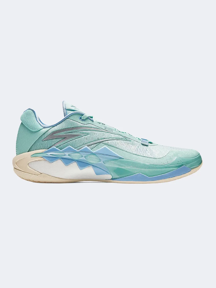 Power Base Calm Mood Anta Shock The Game Furious 1 Men Basketball Shoes Green/Blue