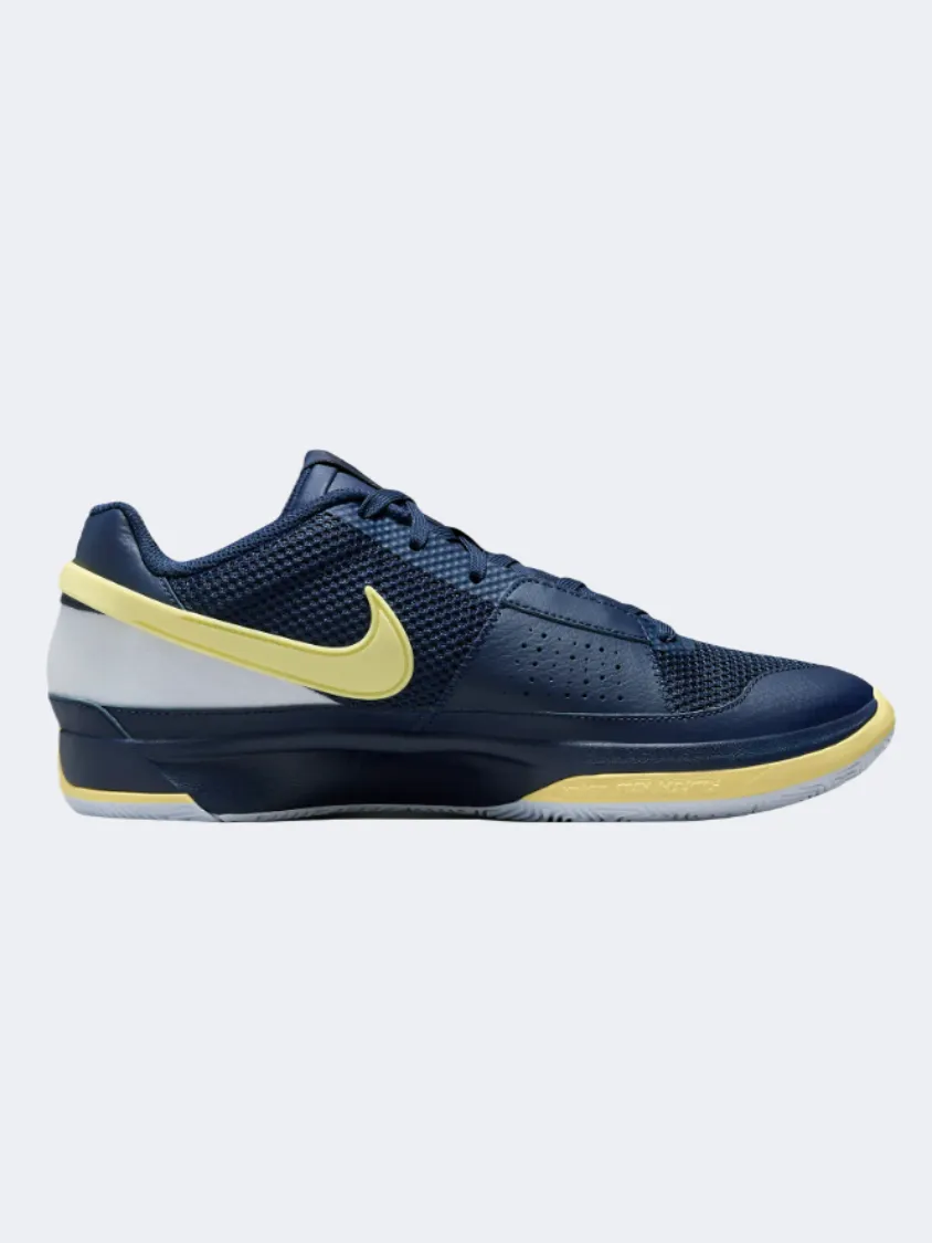Nike Ja 1 Men Basketball Shoes Navy/Grey/Orange Soul Step