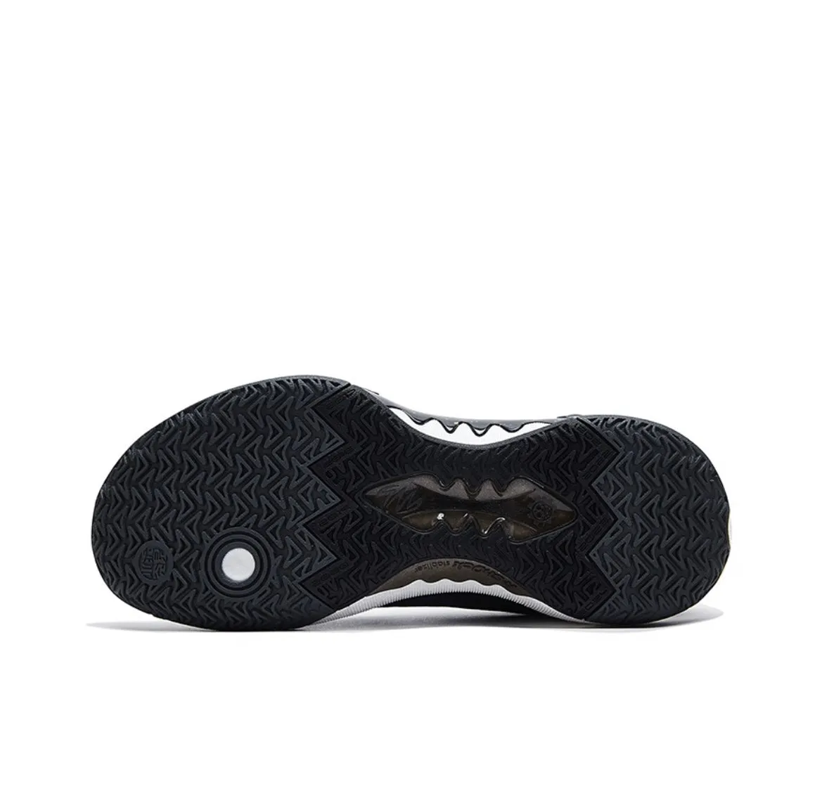 Anta Shock Wave 5 V2 Pro - Pure Black Ankle Support Tech Zero Drop Sole Configuration