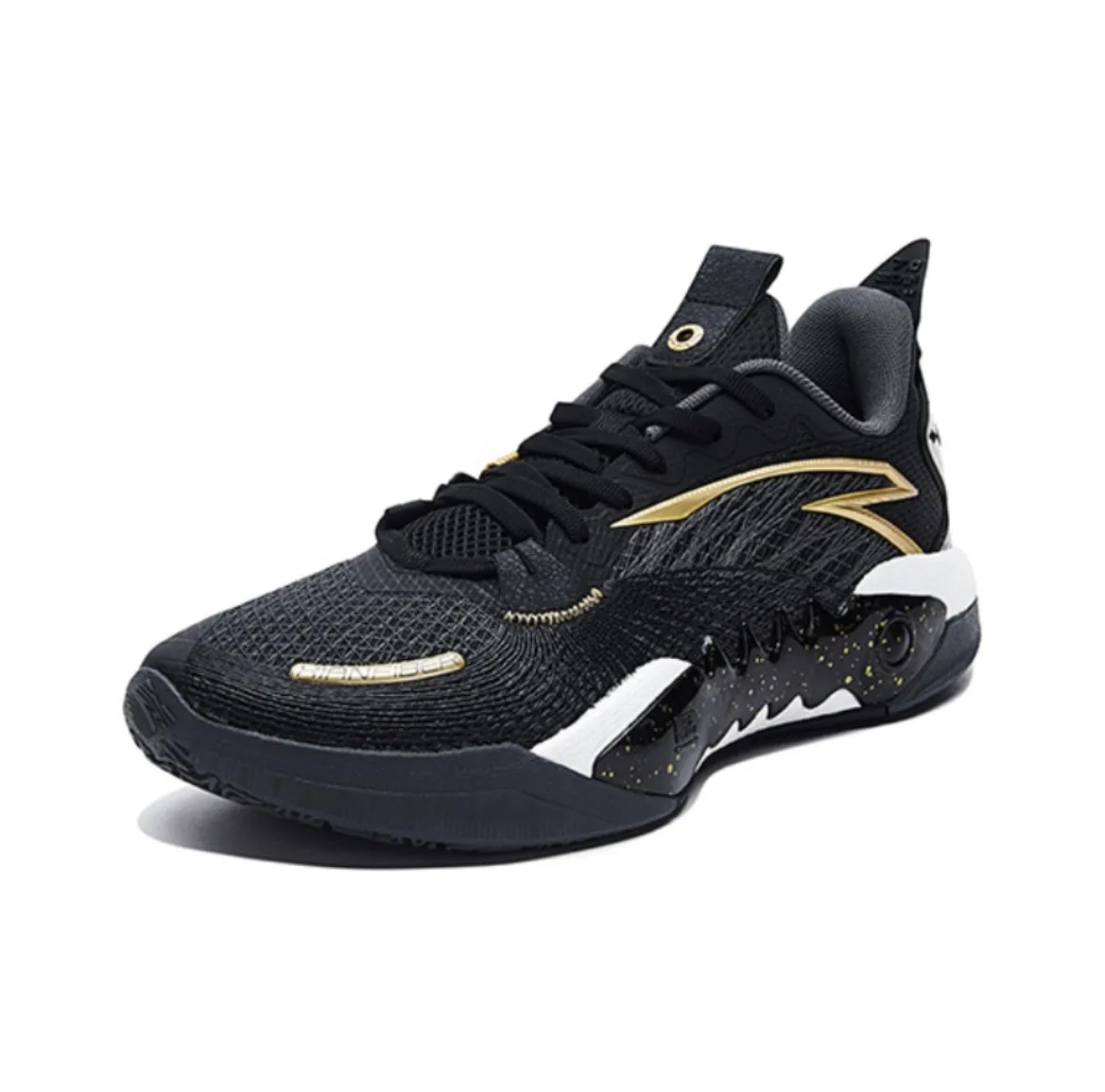 Anti Odor Lining Anta Shock Wave 5 V2 Pro - Pure Black