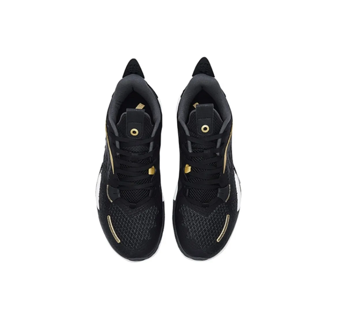Multi Density Midsole Street Spirit Anta Shock Wave 5 V2 Pro - Pure Black