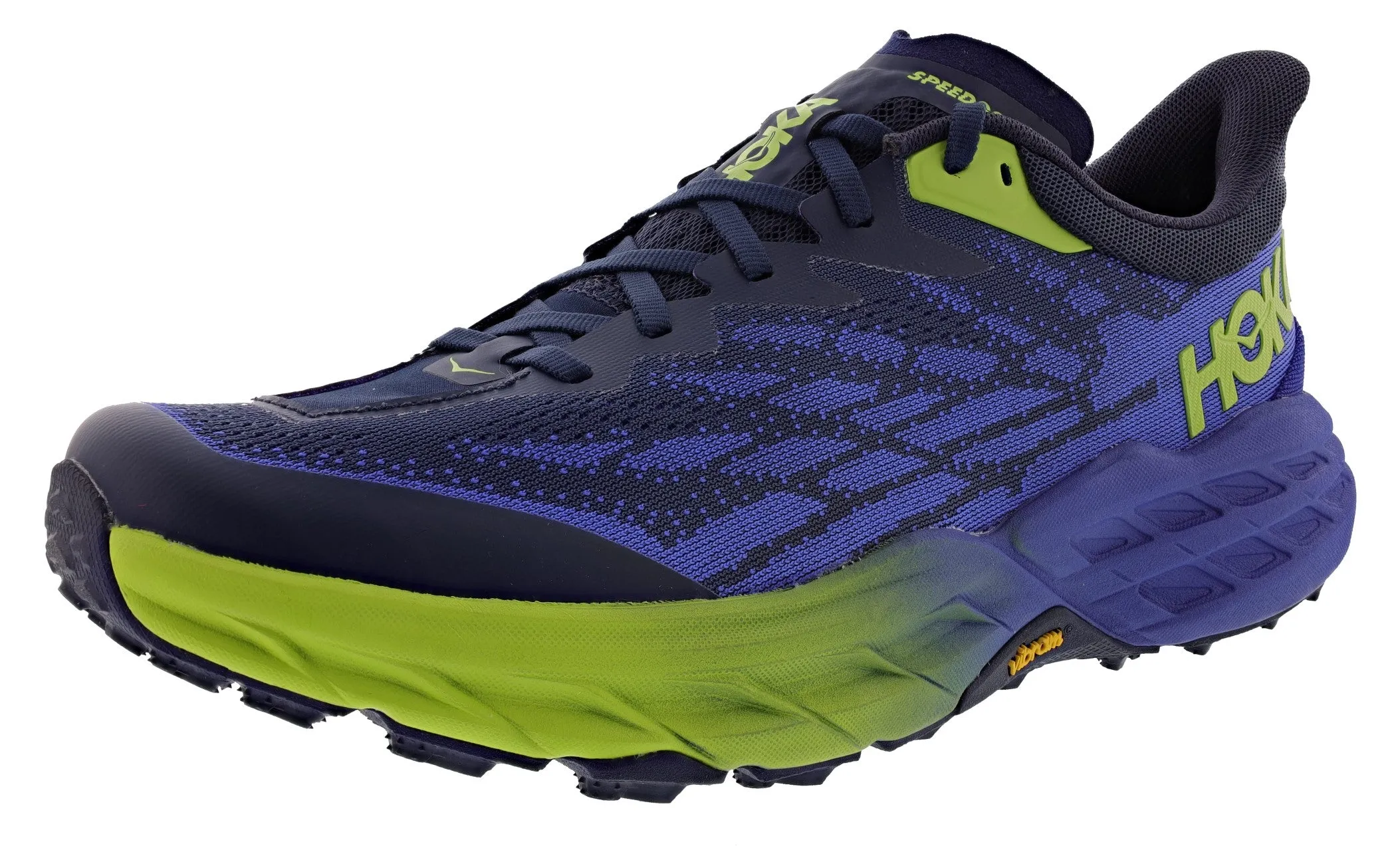 Hoka Men's Speedgoat 5 Ultra Marathon Trail Running Shoes Shock Diffusing Plate
