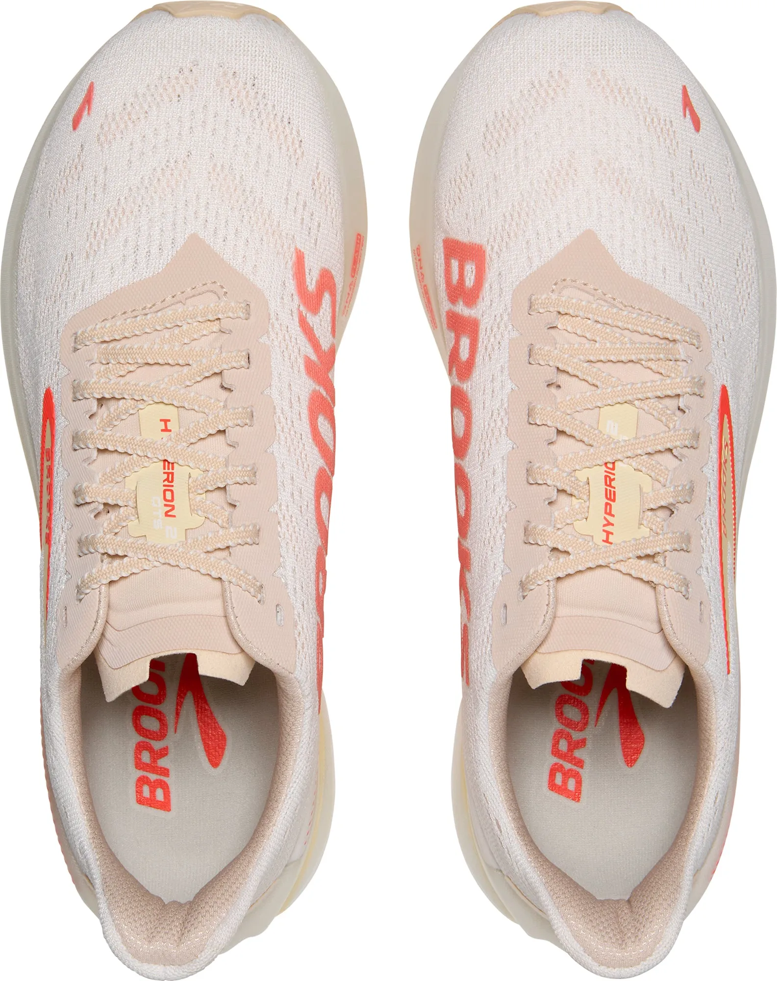 Brooks Hyperion GTS 2 Womens Running Shoes - Orange Bacterial Inhibition Layer
