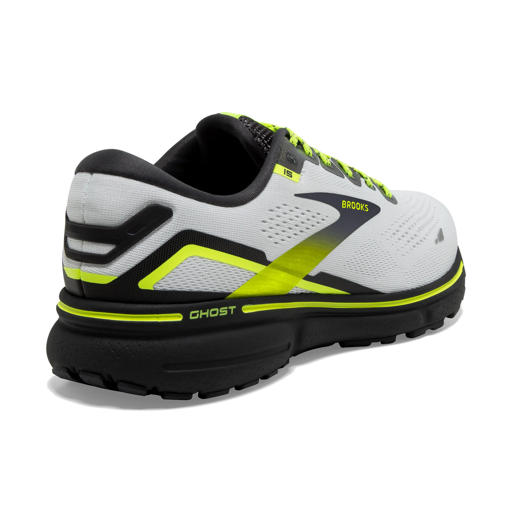 Men's Ghost 15 standard - width running gear Durability Guarantee