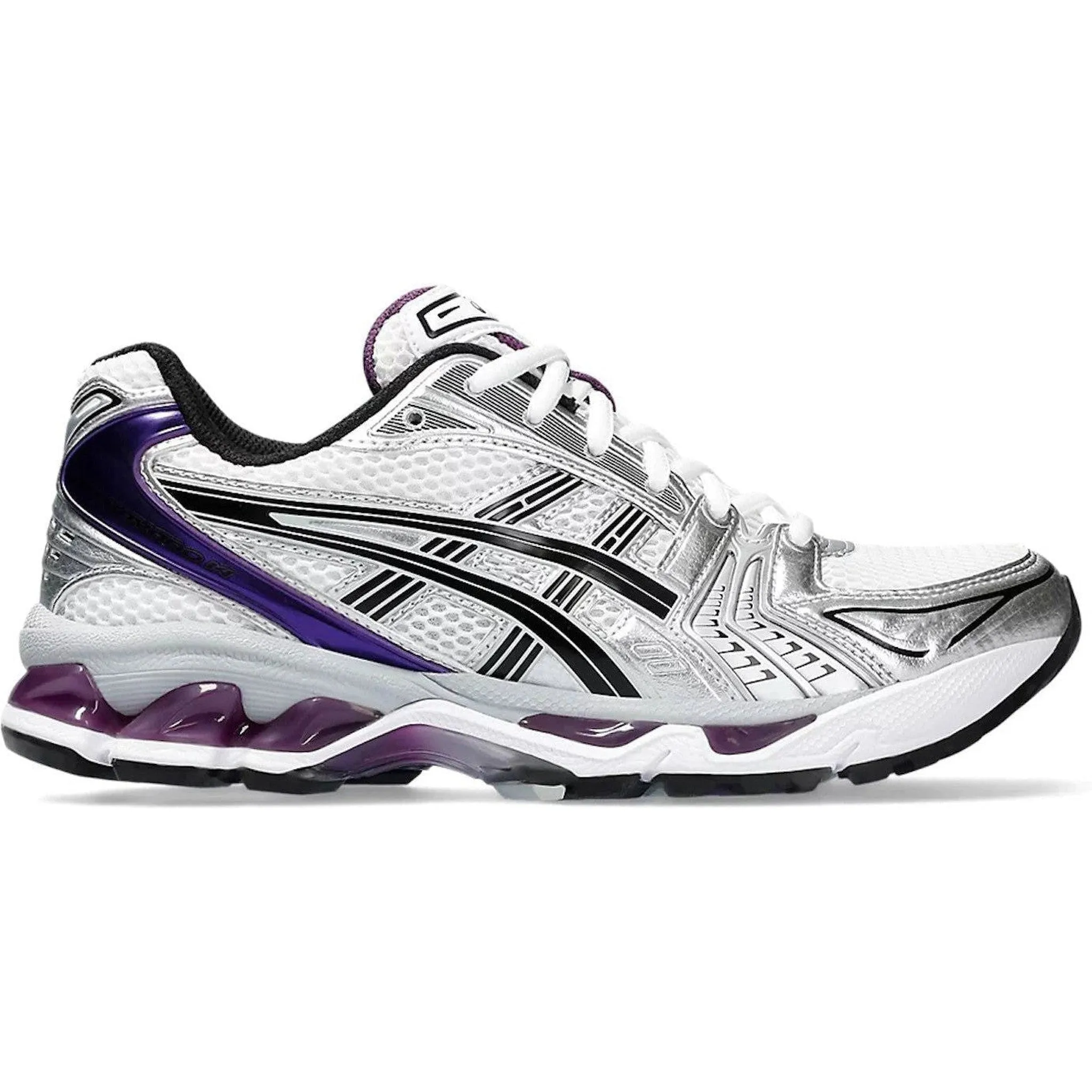 ASICS Gel-Kayano 14 White Dark Grape (Women's) limited - edition shoes