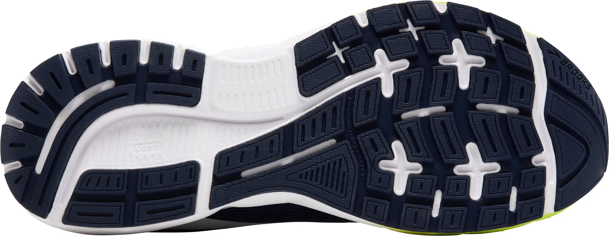 Carbon Fiber Reinforced Plate Brooks Trace 4 Mens Running Shoes - Blue